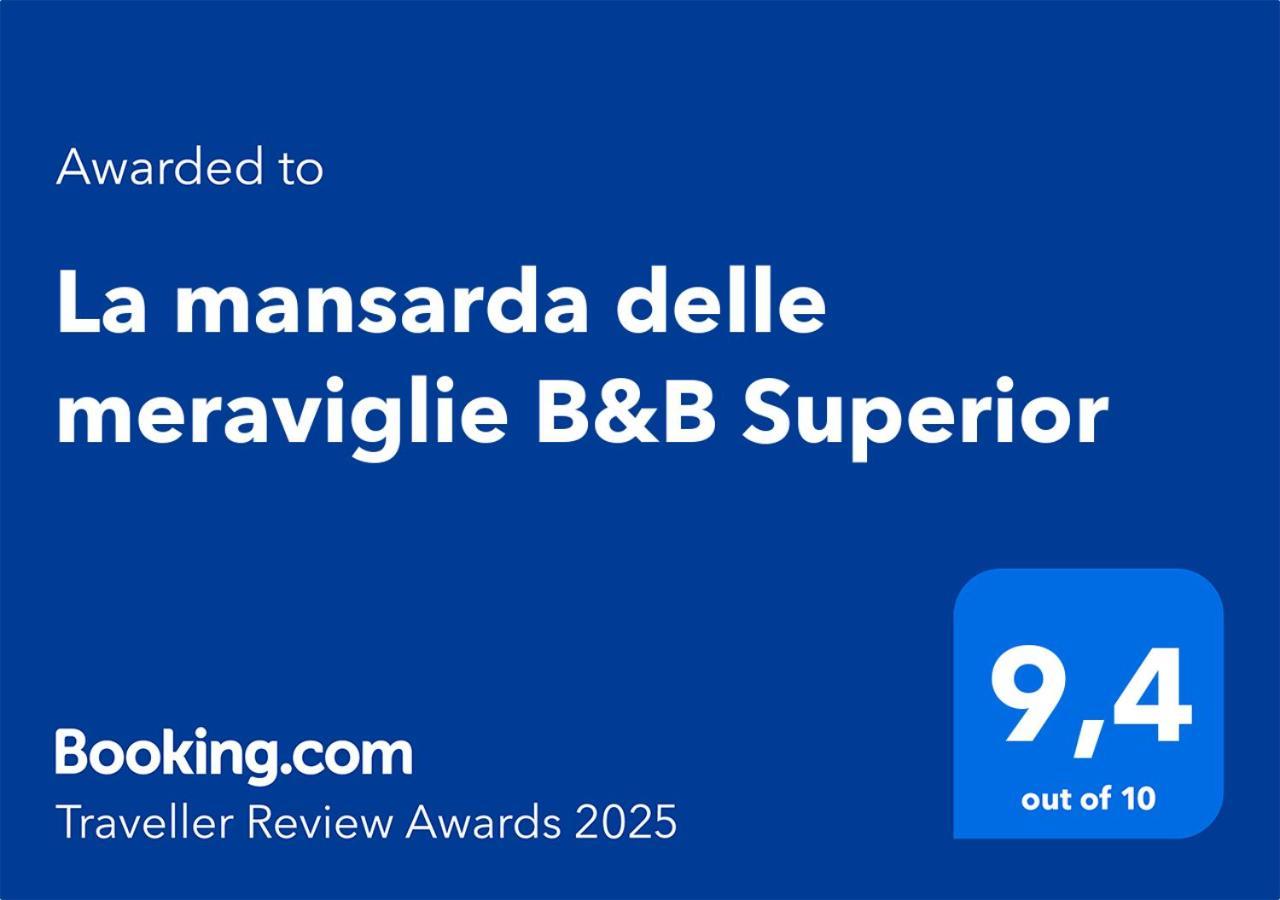 La Mansarda Delle Meraviglie B&B Superior Terst Exteriér fotografie